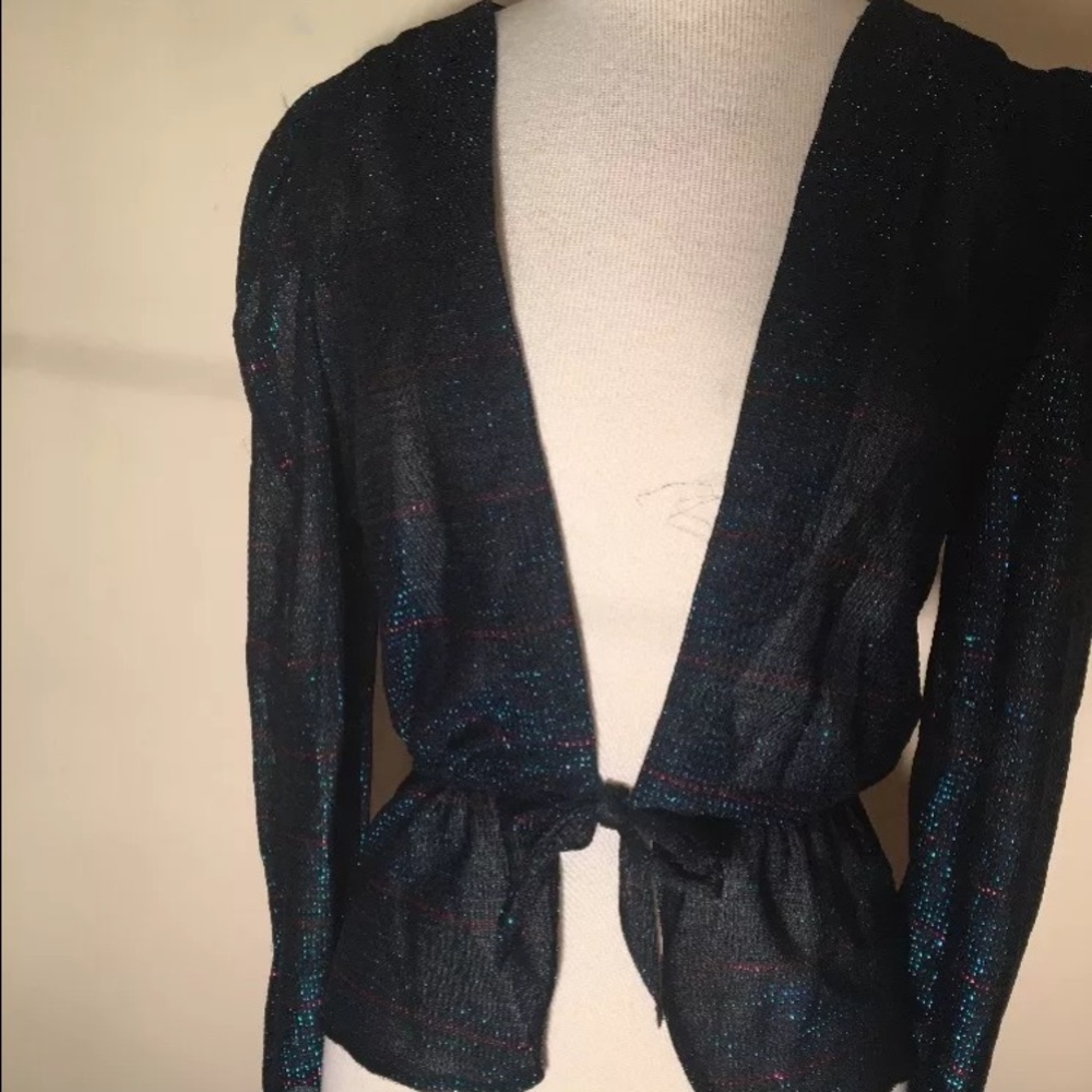 Vintage Disco Blouse S