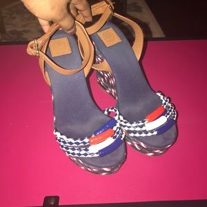 Tory Burch Braided Wedges
