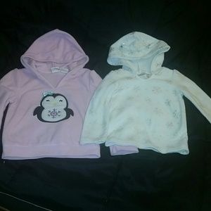 Girls 3T Wintery Sweatshirt Bundle