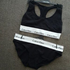 Calvin Klein bralette & panty set