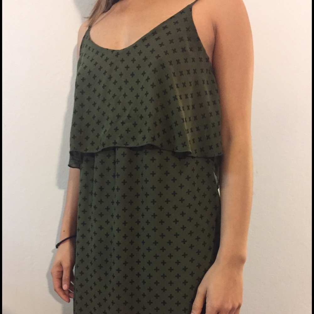 Dee Elle green dress