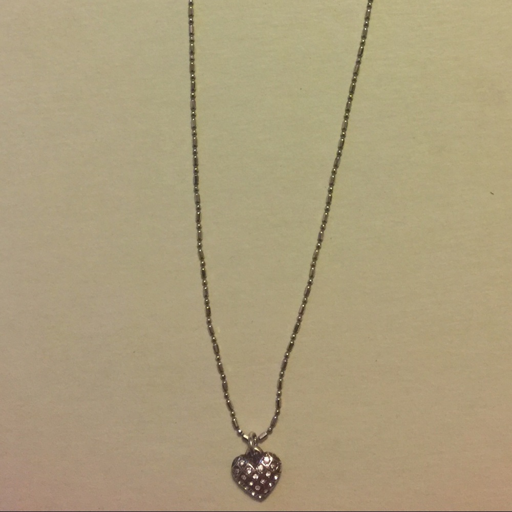 Brighton Diamond Heart Necklace