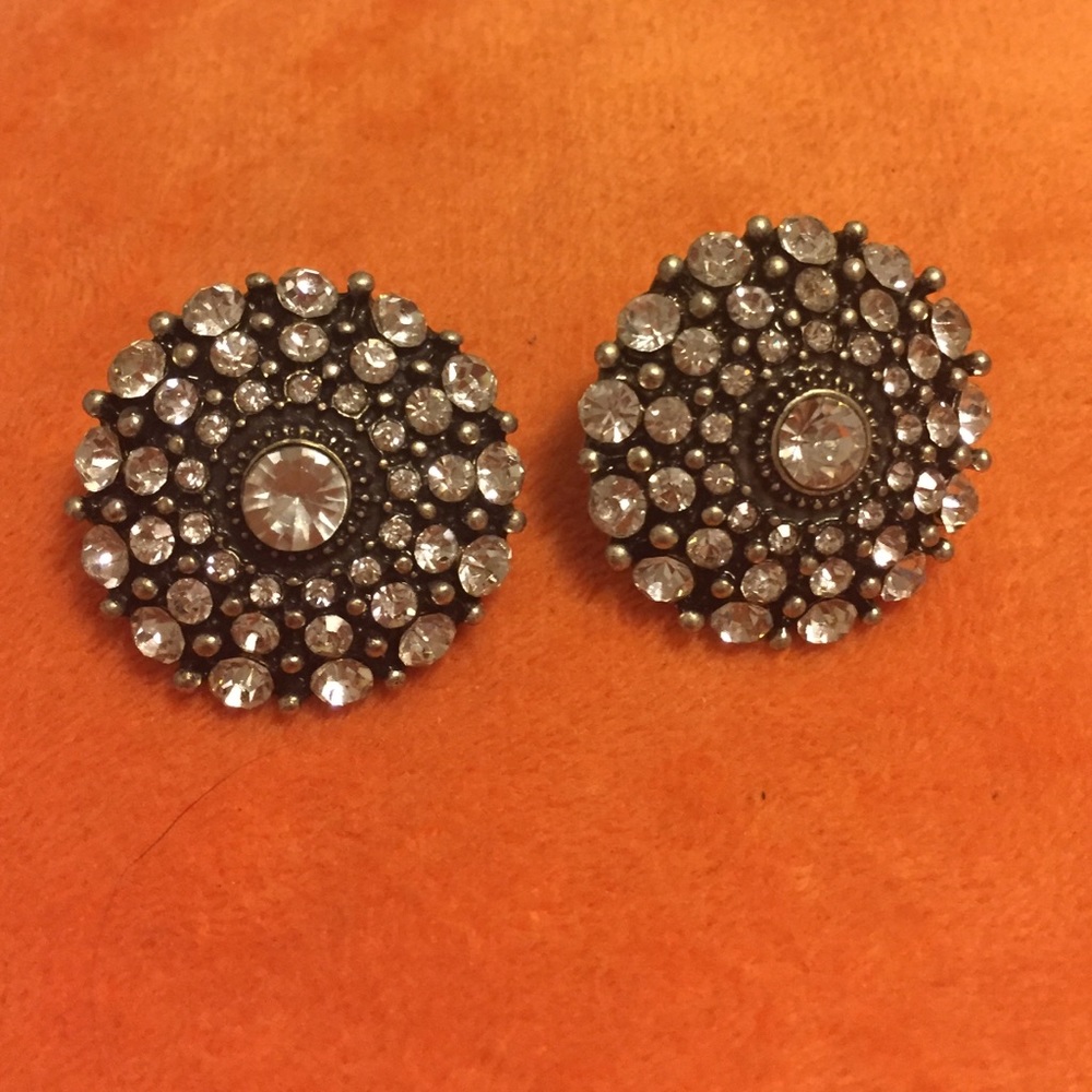 H&M jeweled earrings