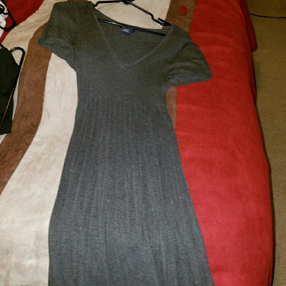 Dark Gray flowy Dress