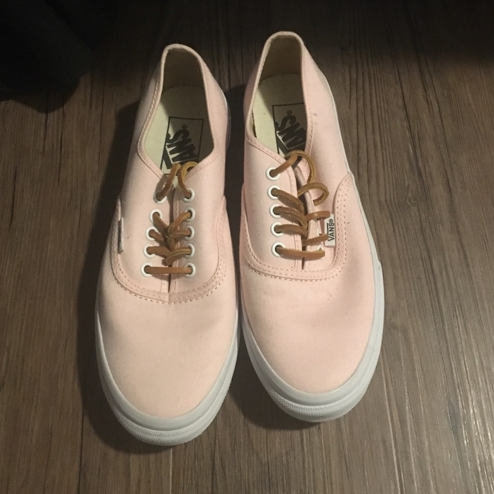 Vans light pink