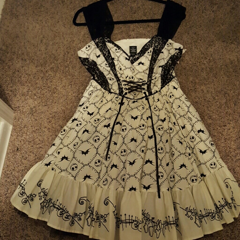 Hot Topic Jack Skellington dress