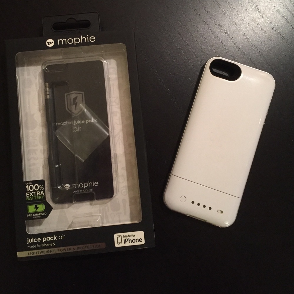 Mophie juice pack air, for iPhone 5/5s