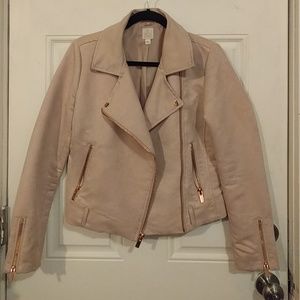Pink Suede Jacket
