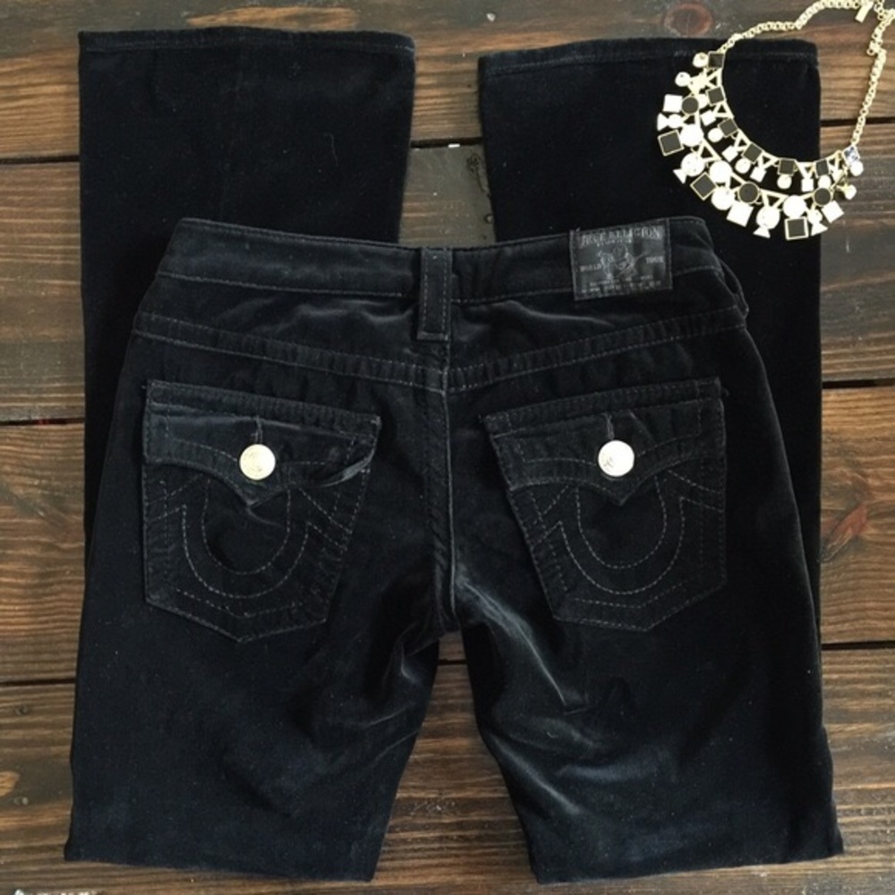 True religion velvet pants