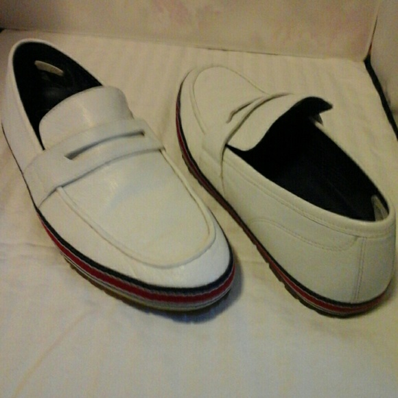NIKE AIR X COLE HAAN Golf Striped Penny Loafers main image 4