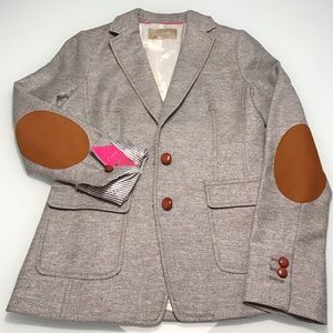 Banana Republic Wool Blazer with Pink Accents
