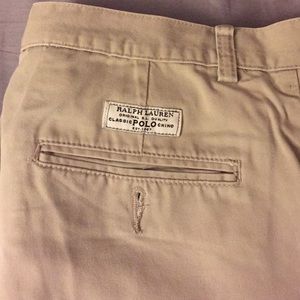 Men's Polo Khaki Shorts