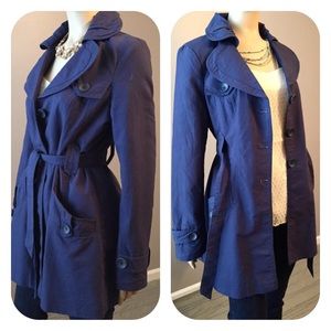 Split Personality Trench Coat