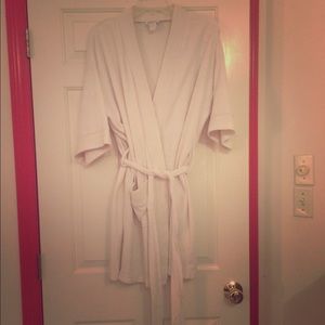 Cozy cotton bathrobe