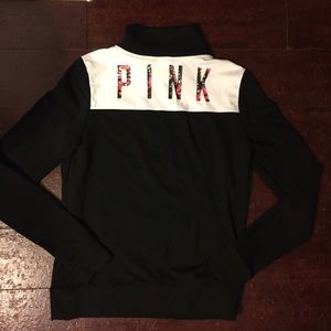 PINK Quarter Zip Sweatshirt