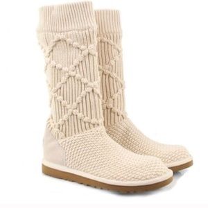 Ugg Argyle Knit Boots 🍁❄️