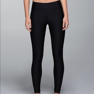 Lululemon Shine Tights sz 6 black