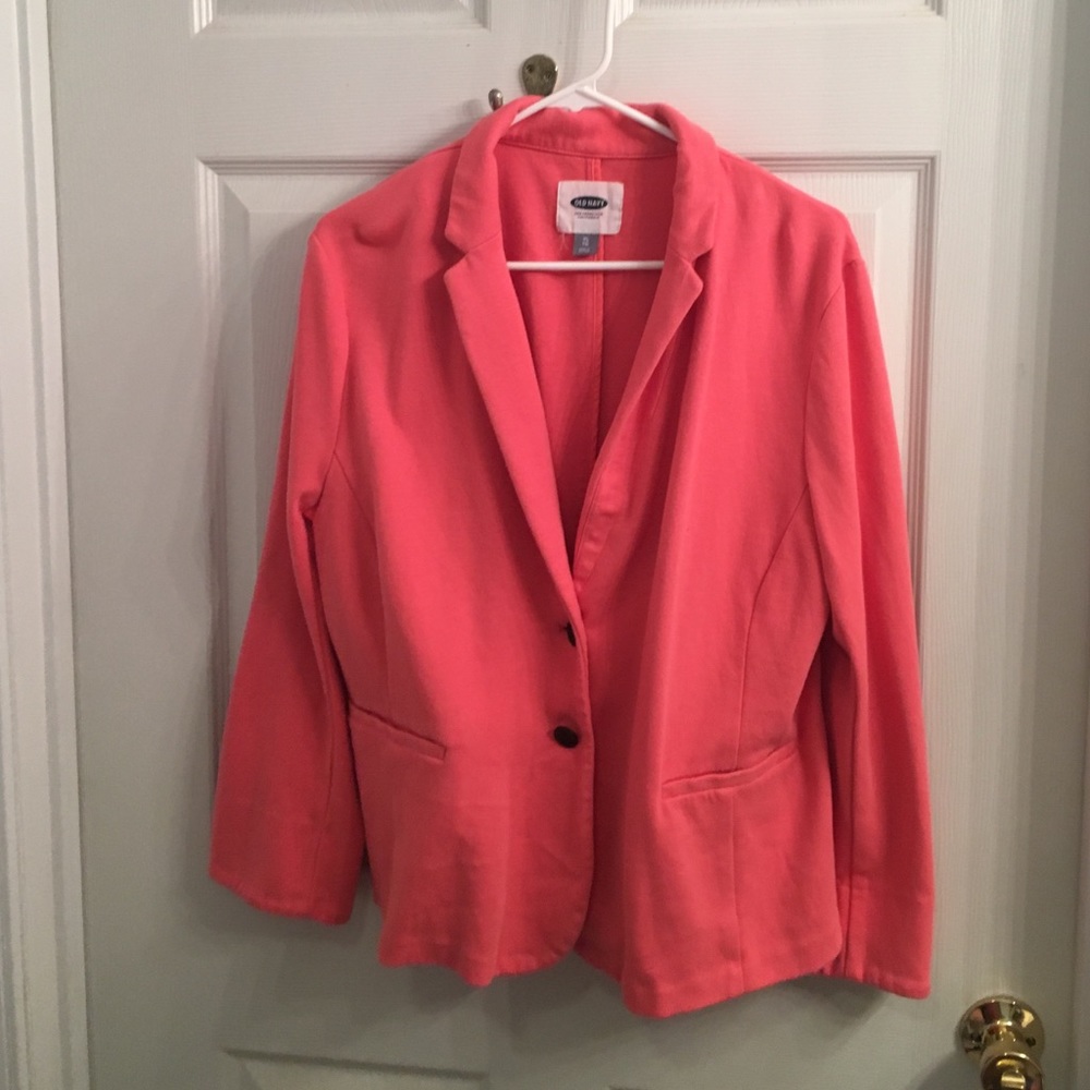 Coral blazer