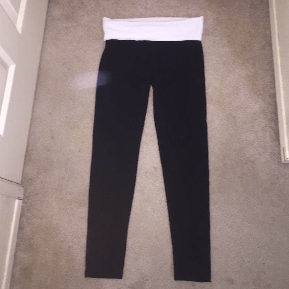 Victoria Secret PINK Black Full Length Leggings