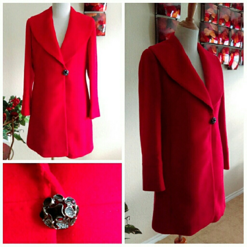 ⬇Cashmere Wool Blend Coat
