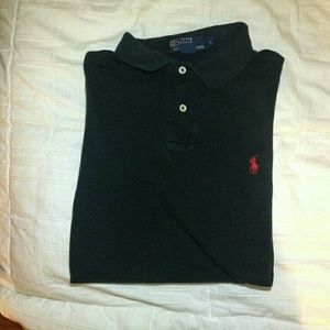 POLO RALPH LAUREN BLACK WITH RED LABEL