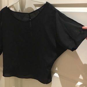 Cue cold-shoulder top