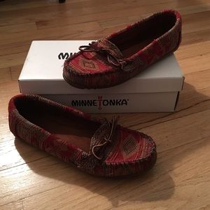 Minnetonka Aztec Moccasins