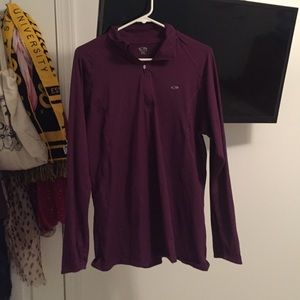 Champion fitted quarter zip