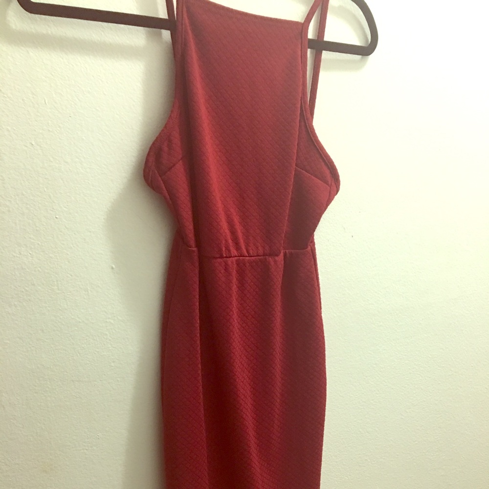 Charlotte Russe Strappy Backless Dress