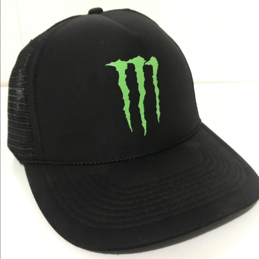 Monster Energy Otto Trucker Snapback Hat One Size
