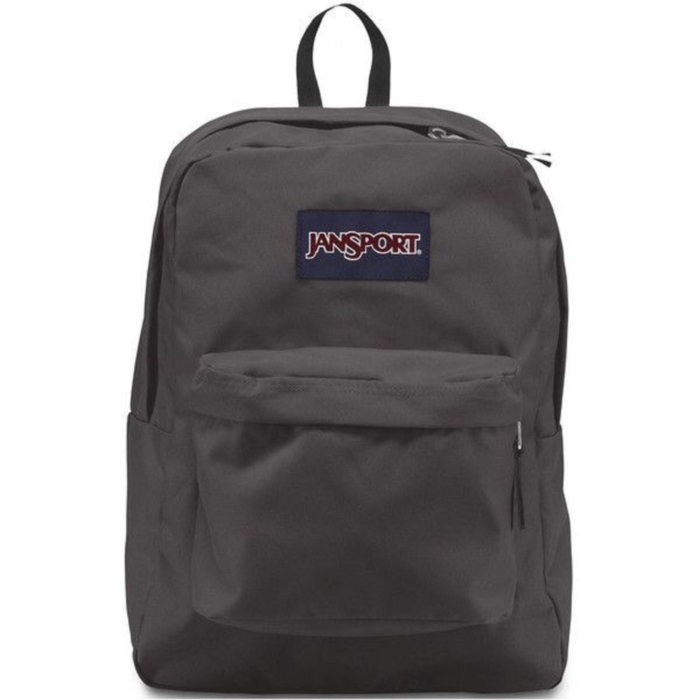Grey jansport backpack