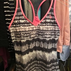 Athletic workout top