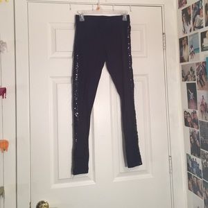 Navy blue American eagle leggings!!