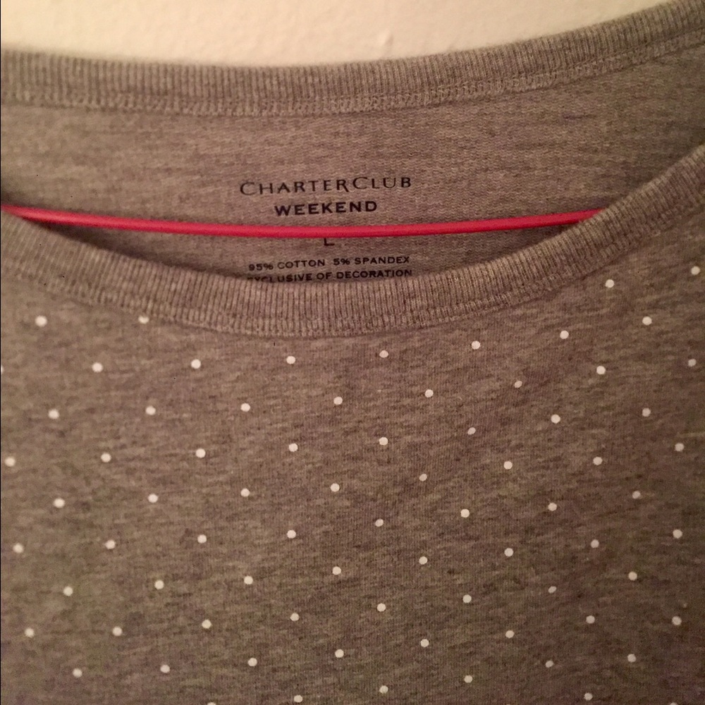 Charters Club button sweater - Picture 3 of 3