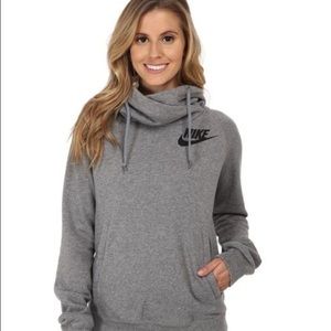 Nike rally funnel neck hoodie