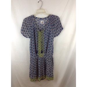 Anthropologie Other - ANTHROPOLOGIE long weekend green+blue print romper Anthropologie Other - ANTHROPOLOGIE long weekend green+blue print romper