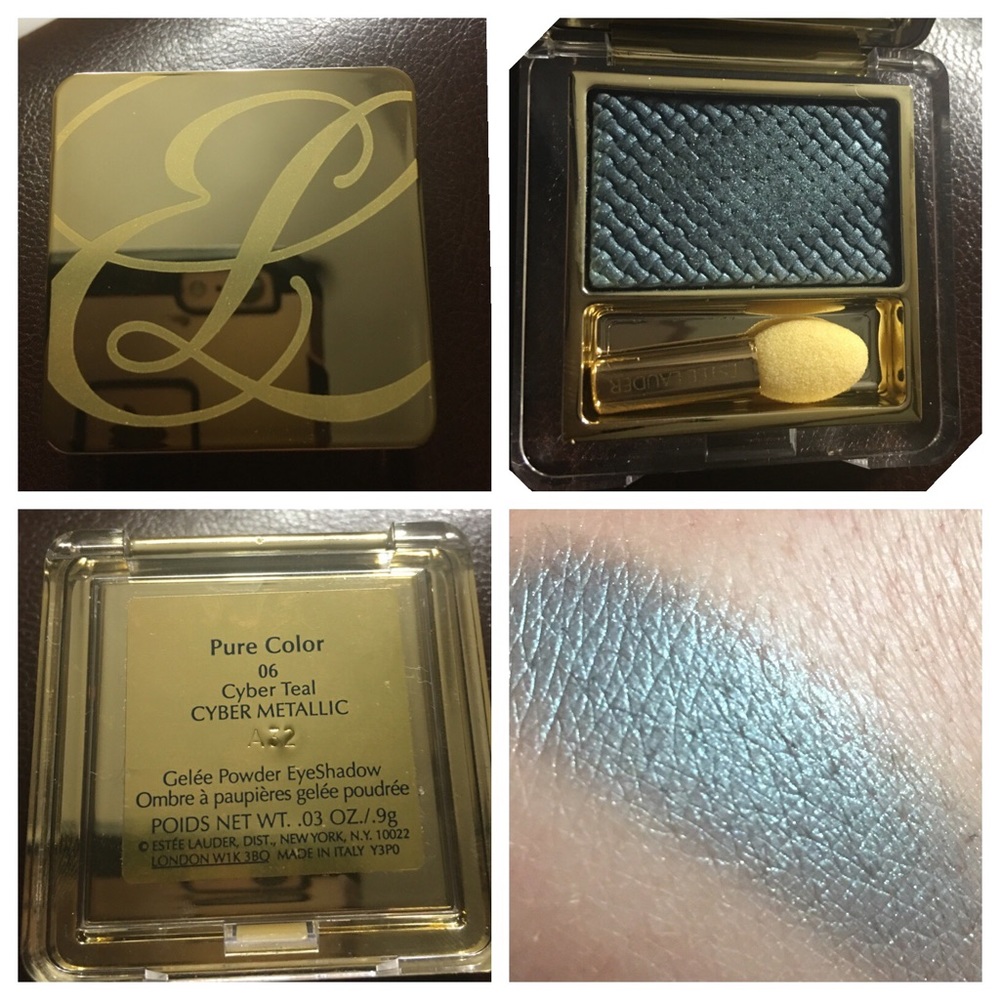 Estée Lauder color envy shadow Cyber Teal