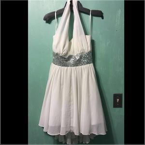 Shore white Marilyn Monroe styled dress
