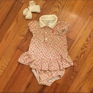 Ralph Lauren flowered dress and bloomers