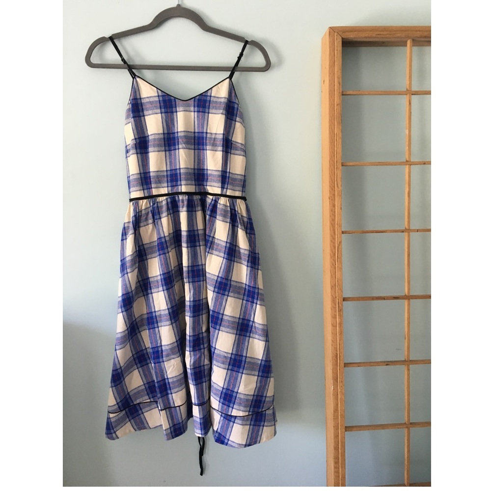 Frock Shop Lani Dress in Blue/Ivory