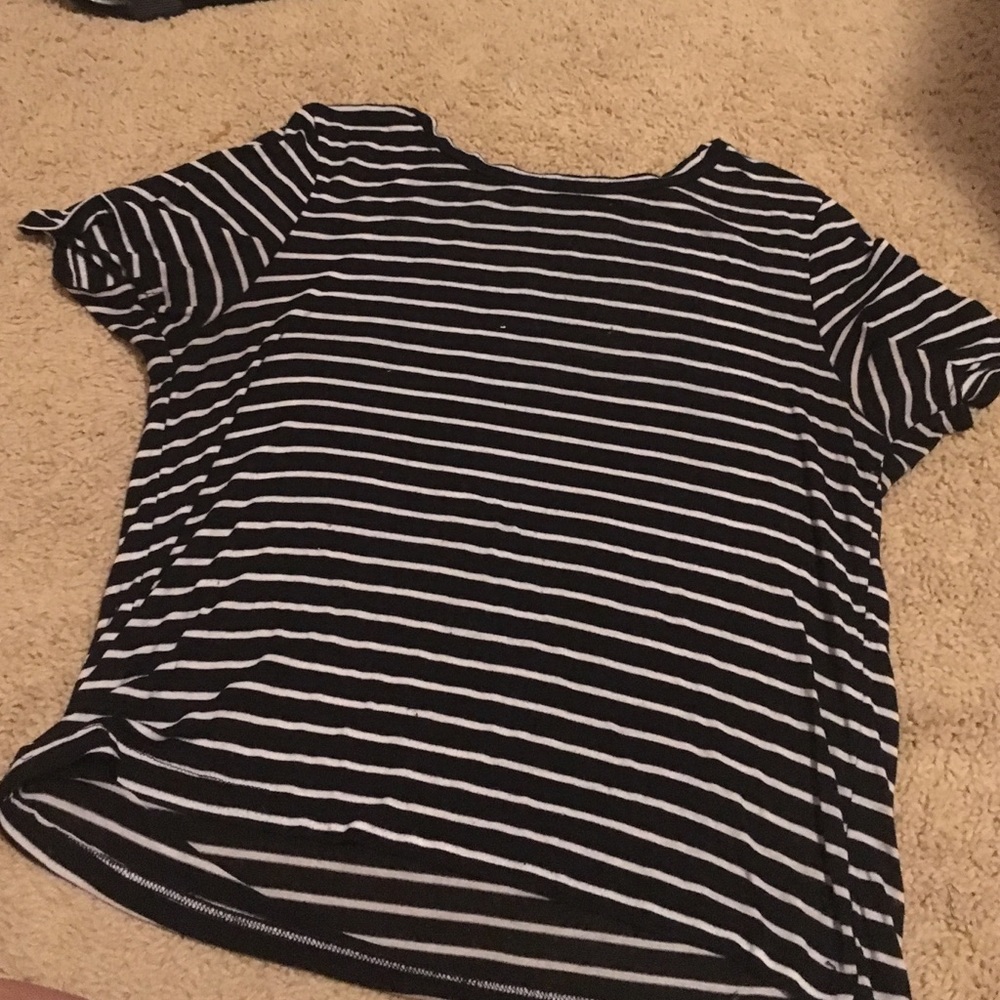 striped t-shirt