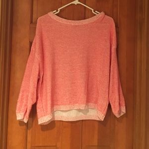 Pink spring sweater
