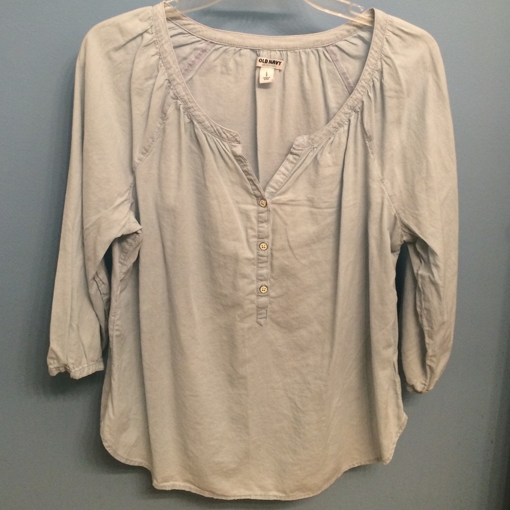 Chambray top