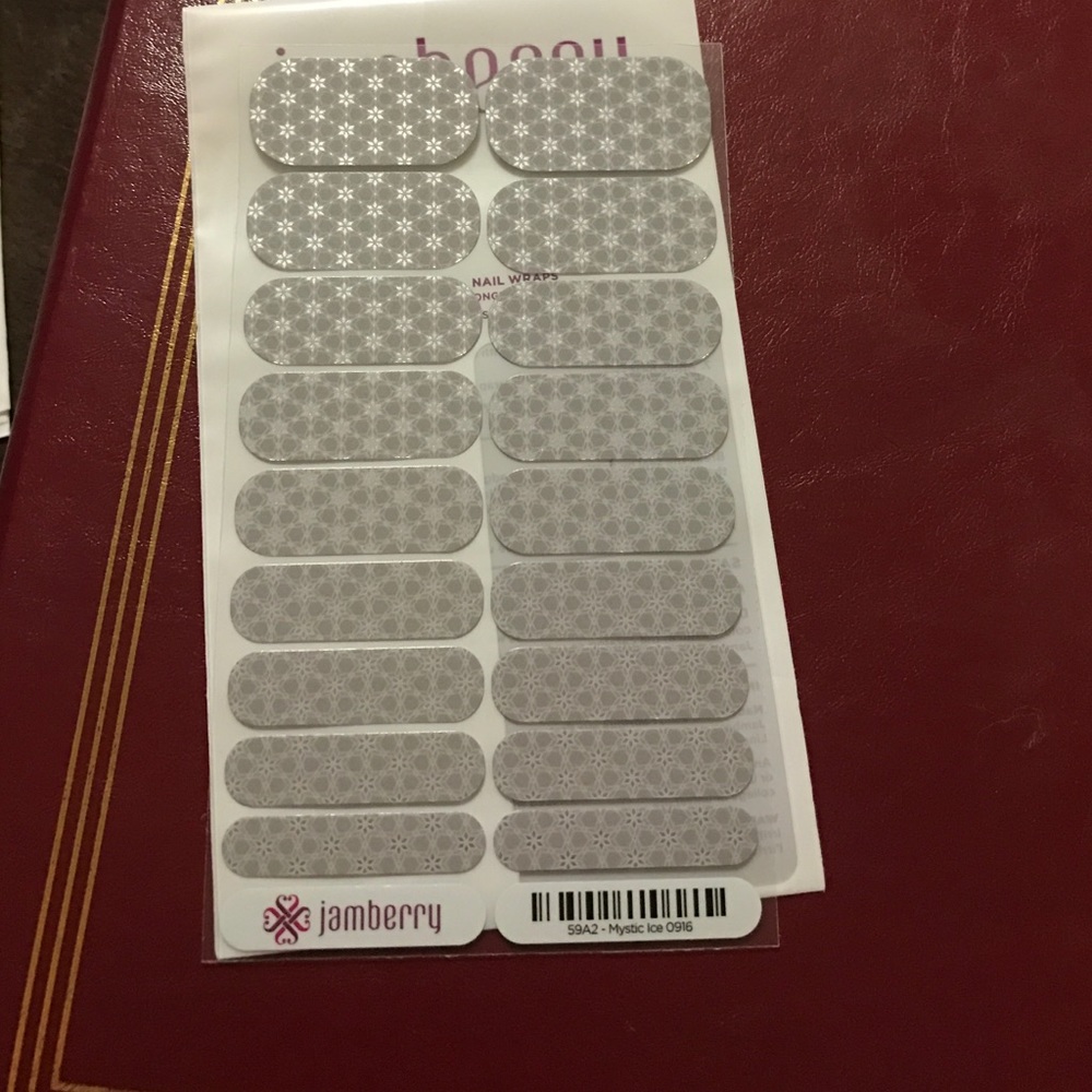 Jamberry Mystic Ice nail wraps full sheet