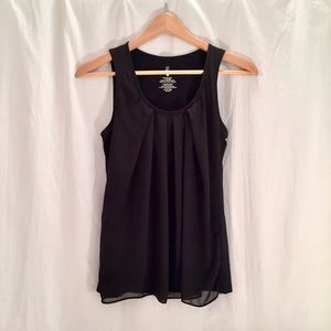 New York & Company Black Dressy Tank