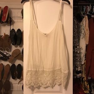 Off-white tank top from AE