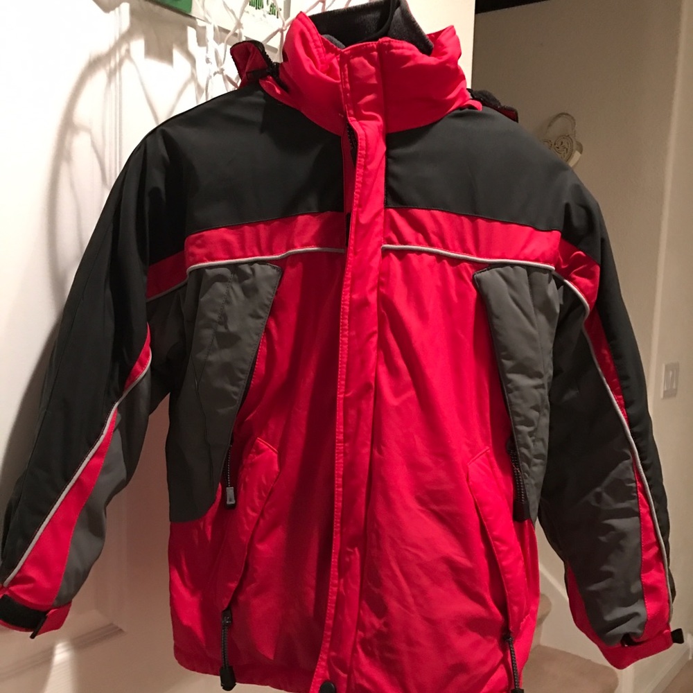 Kids double insulated jacket