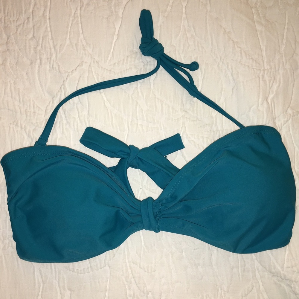 Old Navy turquoise bikini top