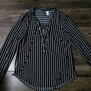 Pin stripe blouse