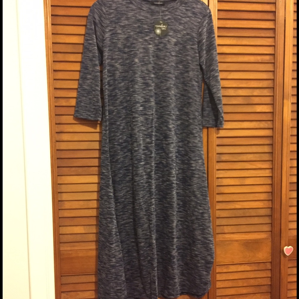 Blue Midi Dress
